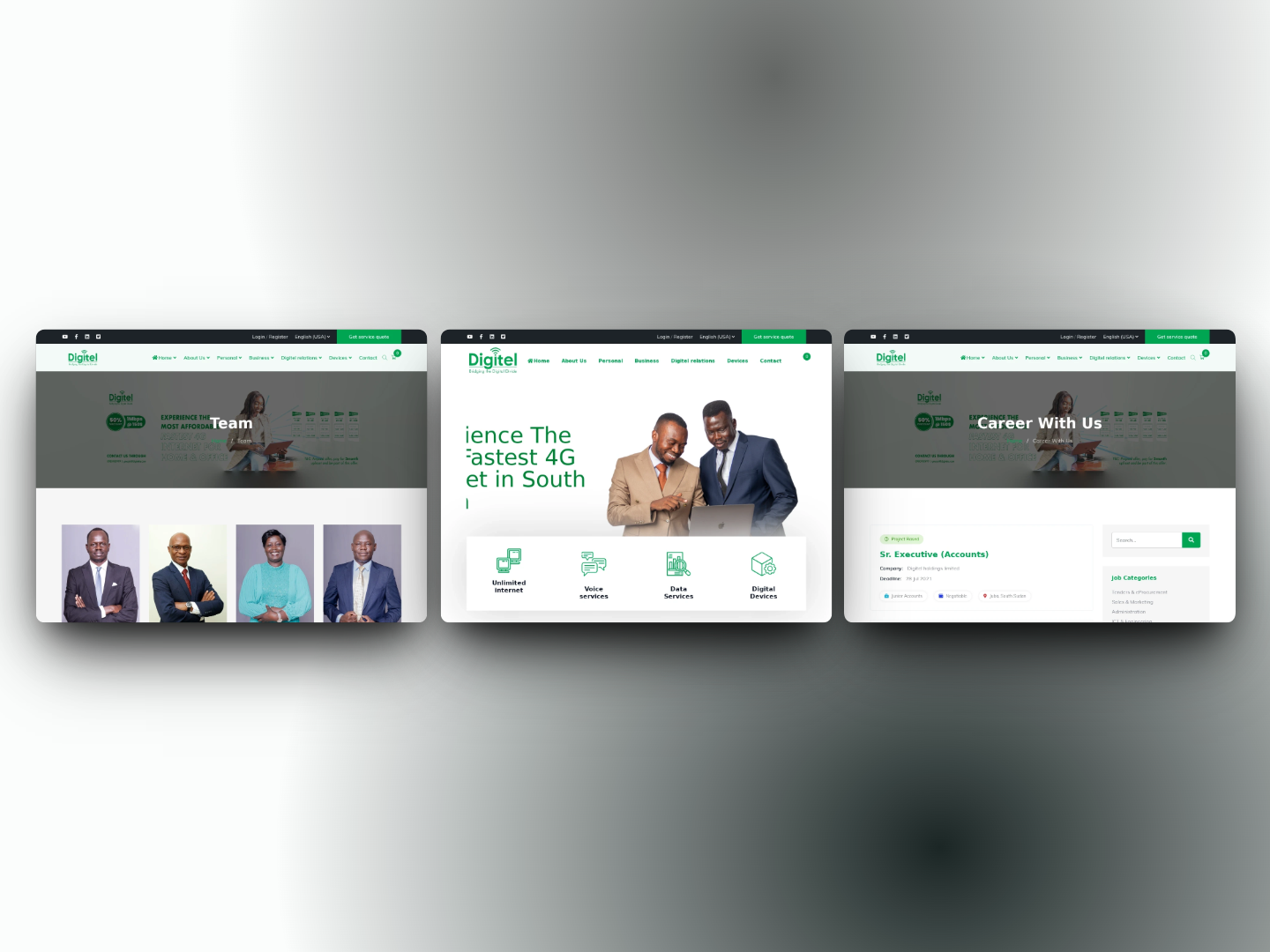 Official Platform for South Sudan's First Mobile Network Operator