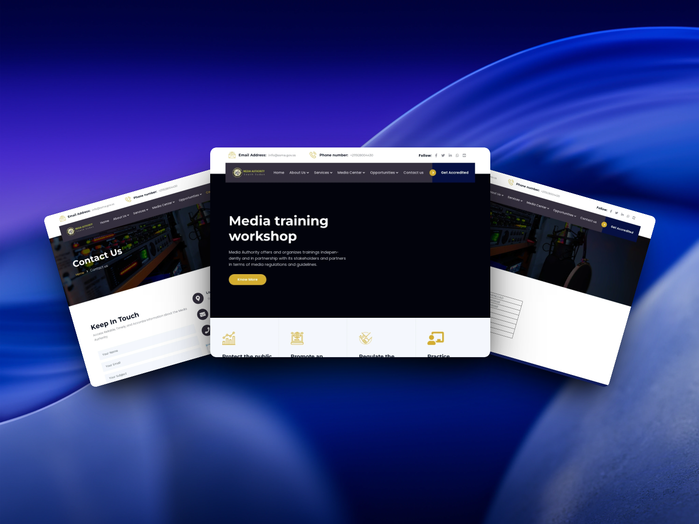 Official Digital Platform for South Sudan Media Authority