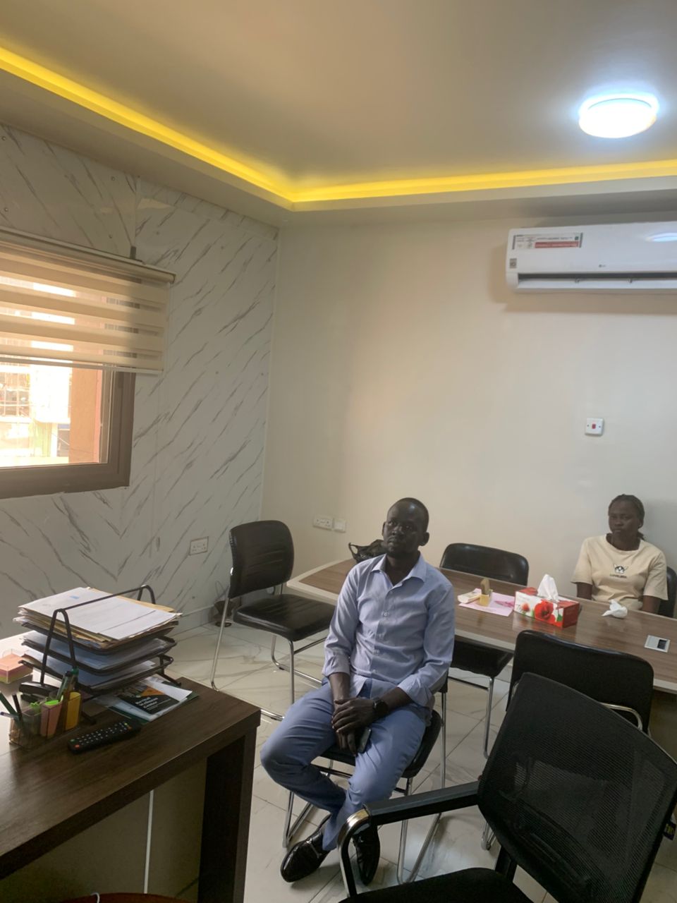 Codelabs team training school administrators and teachers on Eduflow at the school's premises